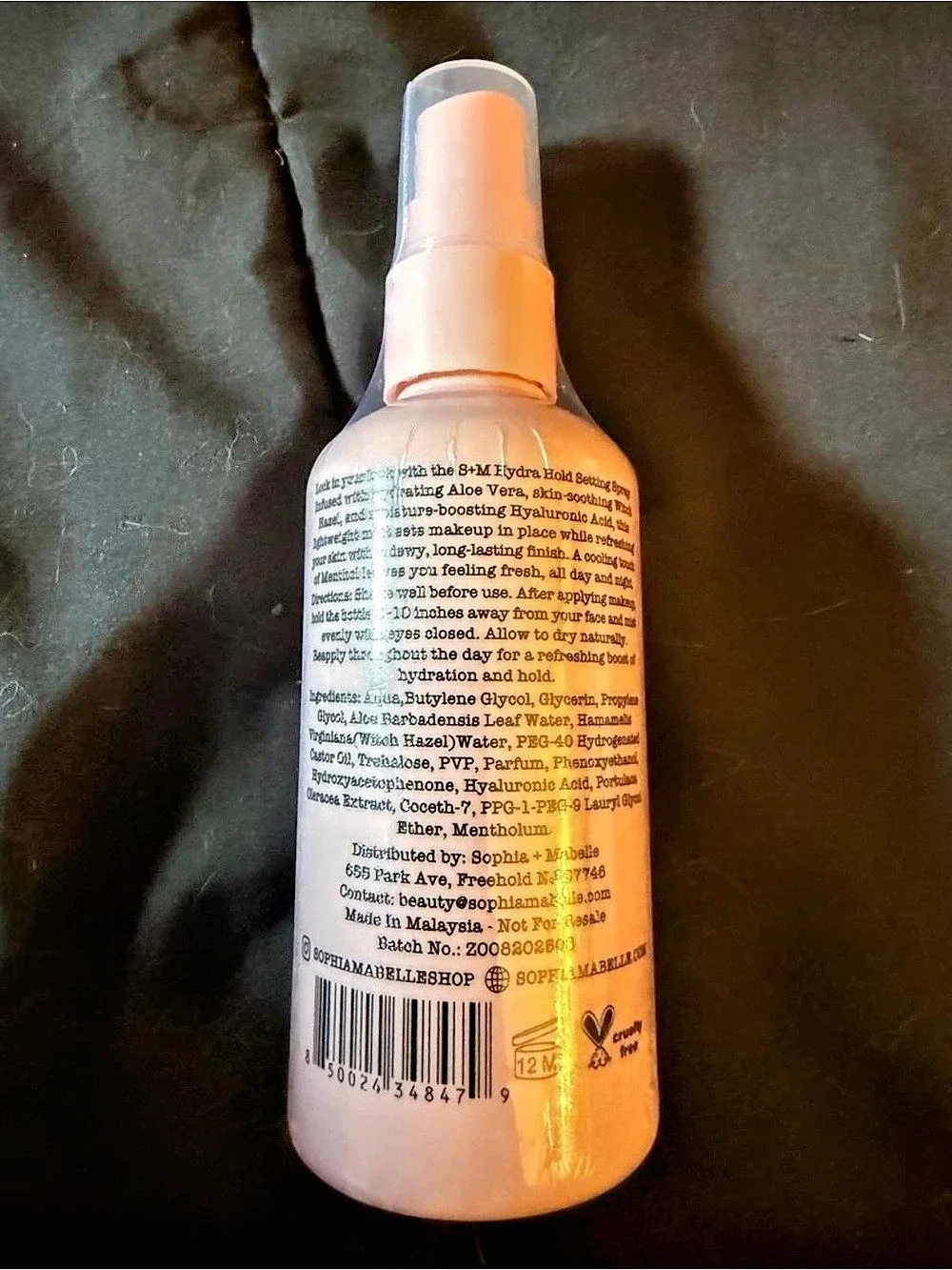 Sophia + Mabelle Hydra-Hold Setting Spray